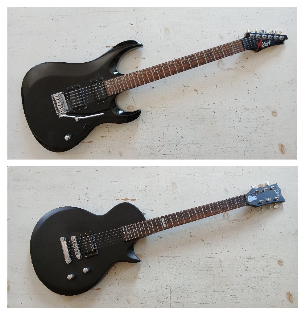 Cort X en ESP ltd gitaar, Enlèvement, Utilisé, Solid body, Autres marques