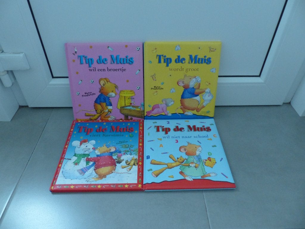 4 boekjes Tip de Muis - perfecte staat! € 4/stuk, Boeken, Kinderboeken | Kleuters, Zo goed als nieuw, Ophalen of Verzenden