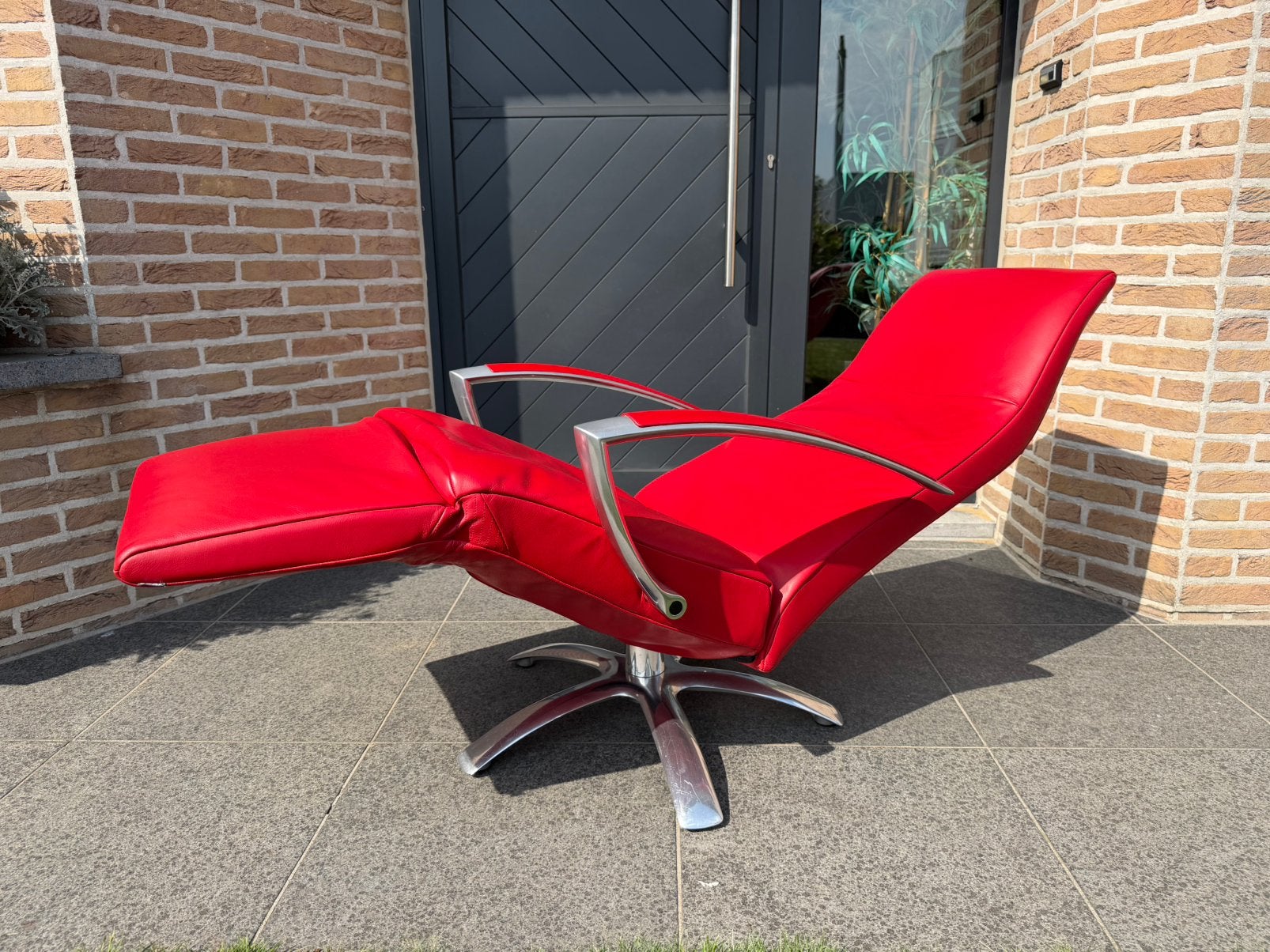 Recent Jori Brainbuilder relax Red en cuir, medi, mono-move, Enlèvement ou Envoi, Durlet leolux rolf benz natuzzi minotti xooon hukla stressless