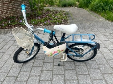 Kinderfiets 16 inch met helm (nutcase)., Ophalen, Terugtraprem, 16 tot 20 inch, Volare