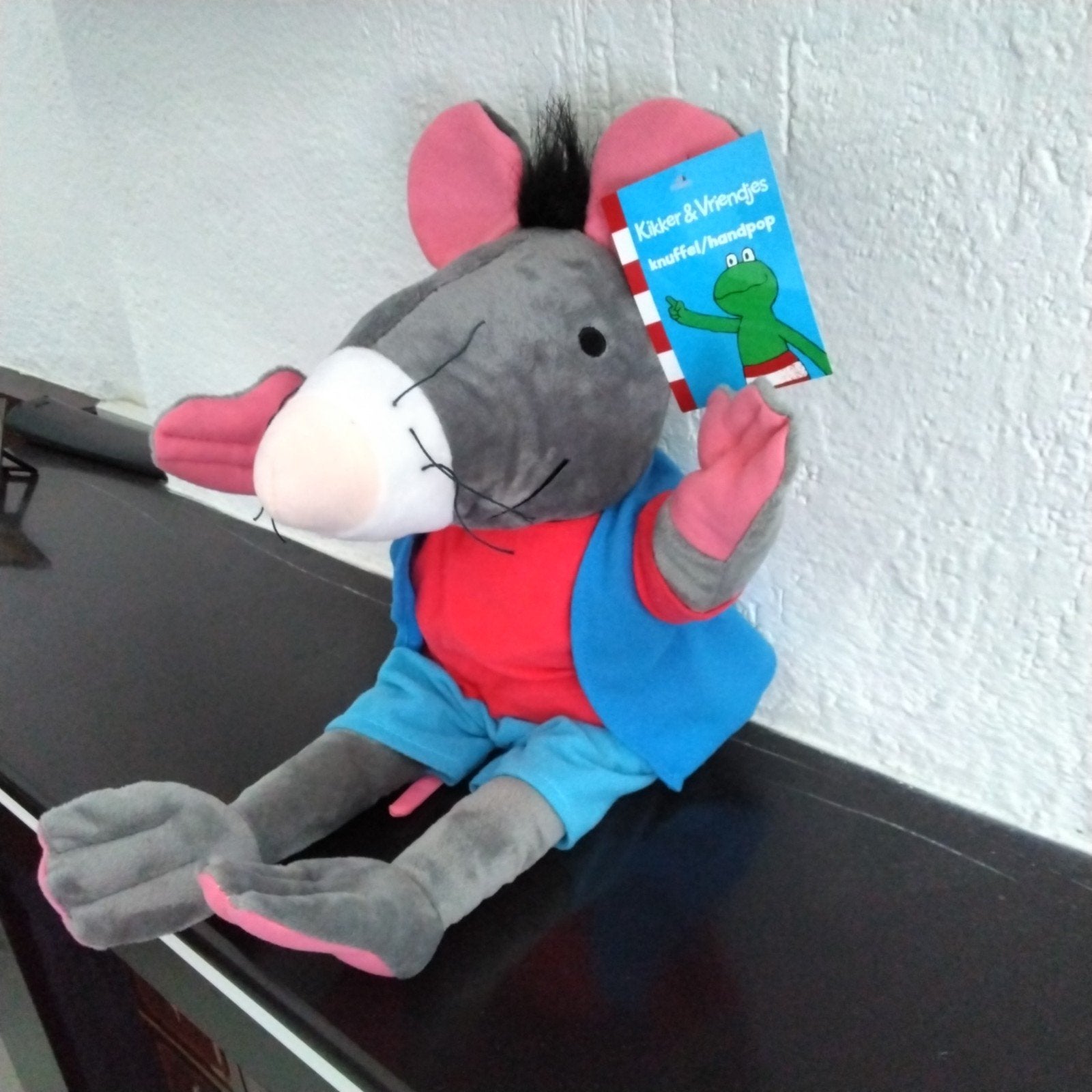 Max velthuijs handpop rat/ muis, Verzamelen, Poppen, Ophalen of Verzenden