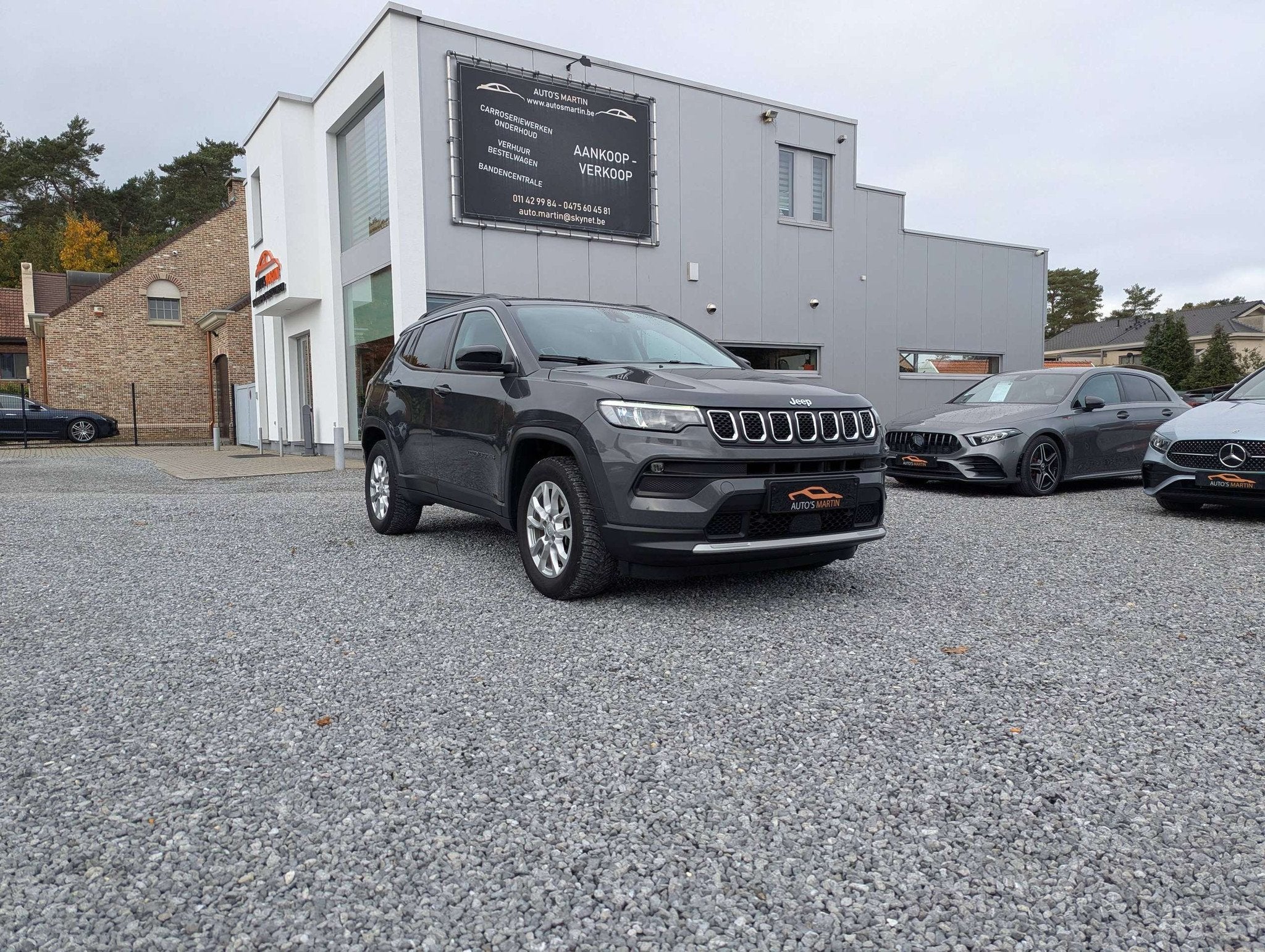 Jeep Compass 1.3 T4 4x4 PHEV | FACELIFT | CAMERA | LEER |, Auto's, Jeep, Automaat, Gebruikt, 4 cilinders, 181 pk