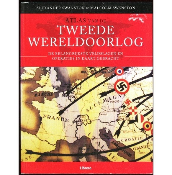 Atlas van de Tweede Wereldoorlog, Tweede Wereldoorlog, Ophalen of Verzenden, Zo goed als nieuw, Algemeen