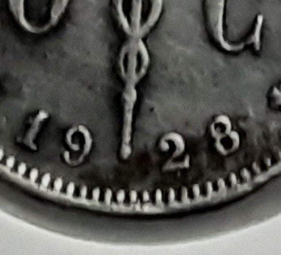 België - 50 cent – 1928 NL. (Ref 051), Ophalen of Verzenden, Metaal, Losse munt