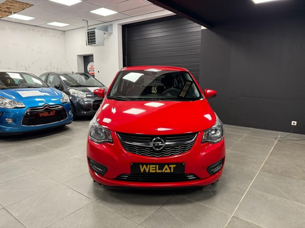 OPEL KARL 2016 BENZINE EURO 6B/140.000 KM TOP STAAT, Bluetooth, Bedrijf, 1000 cc, 74 kW