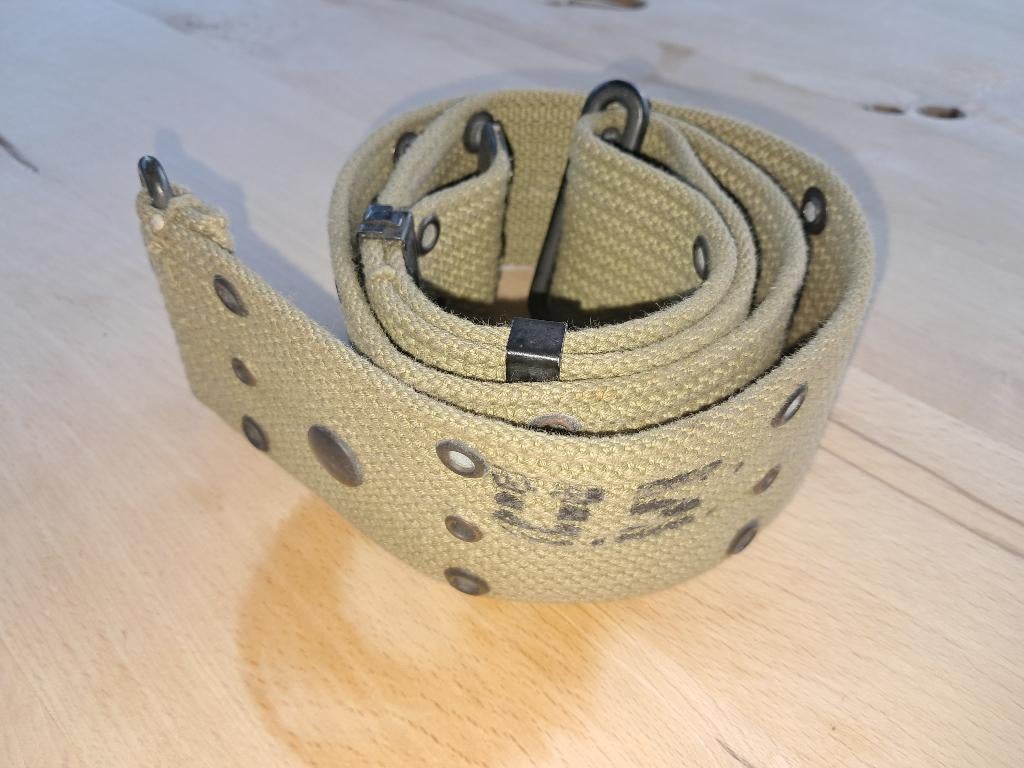 Pistol belt, US, 2GM, M-1936, 1943, Collections, Envoi