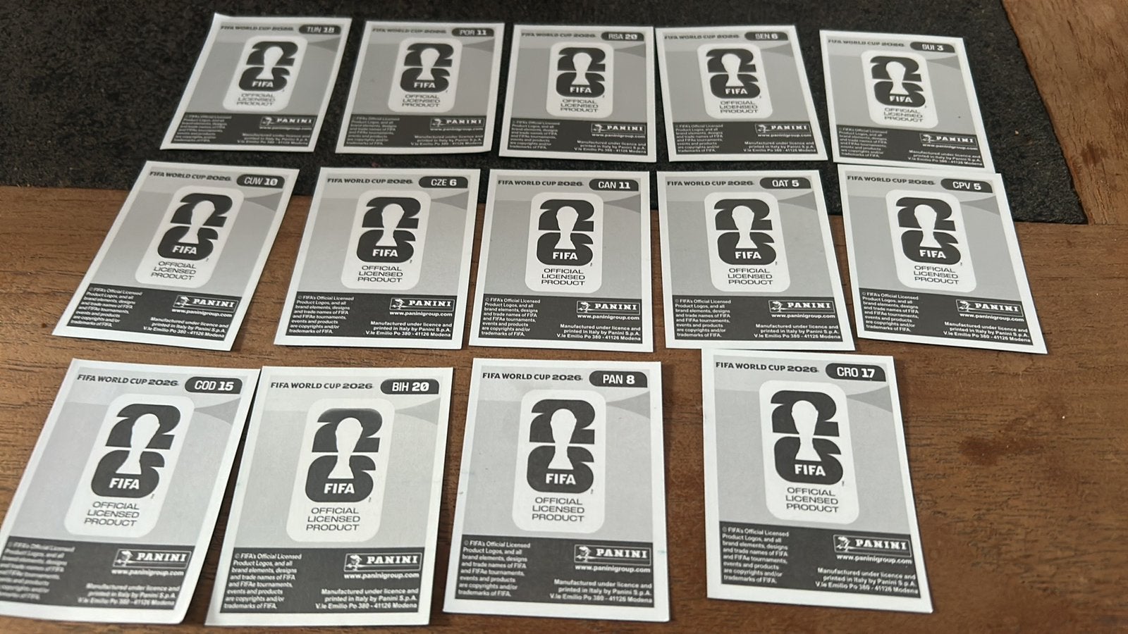 Panini 2026, Verzamelen, Foto's en Prenten, Ophalen, Zo goed als nieuw
