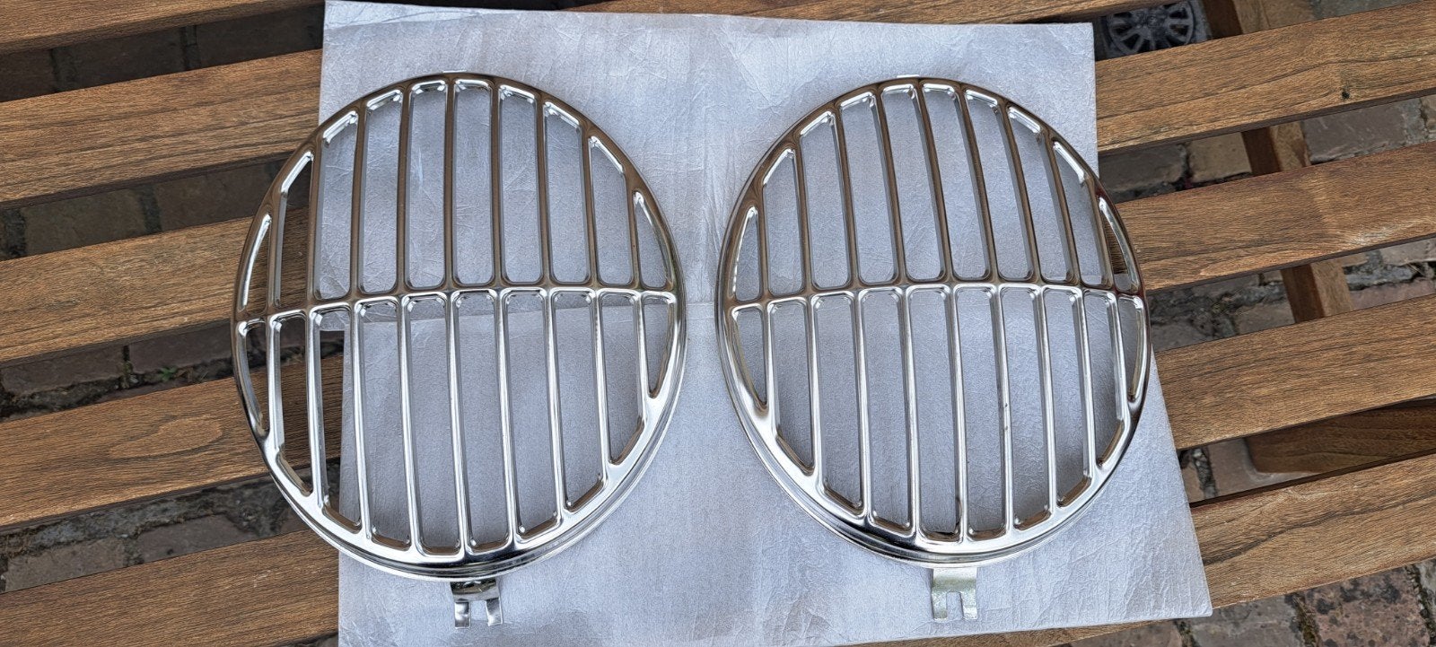 Vw kever koplampgril -'67, Tuin en Terras, Ophalen