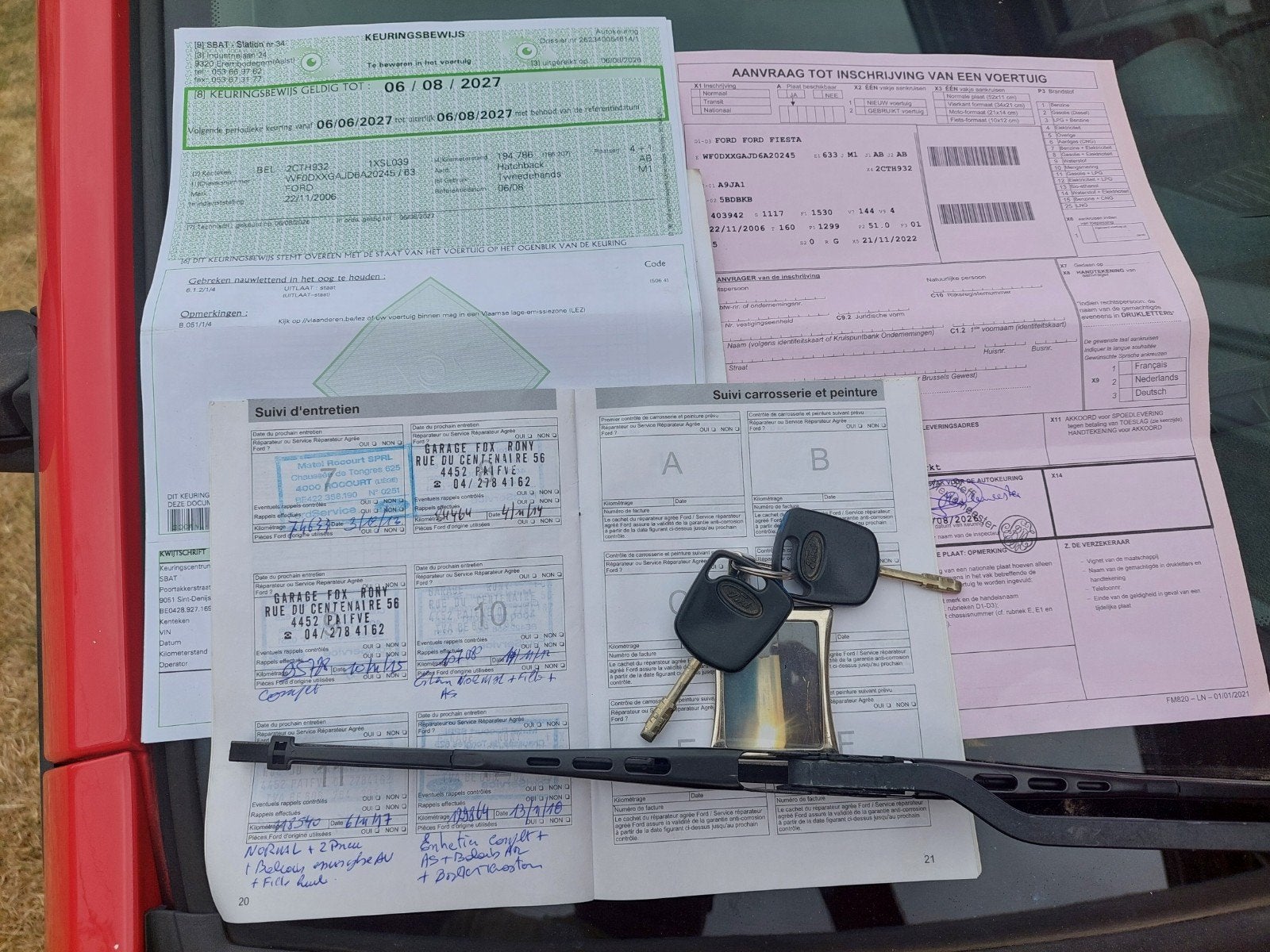 klaar gekeurd voor verkoop ford fiesta 1.3benzine 2006 19000, Auto's, Particulier, Te koop
