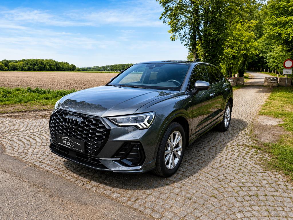 AUDI Q3 45TFSI e SPORTBACK / PHEV / S-LINE / MATRIX LED, Auto's, 42 g/km, 4 cilinders, Leder, 5 zetels
