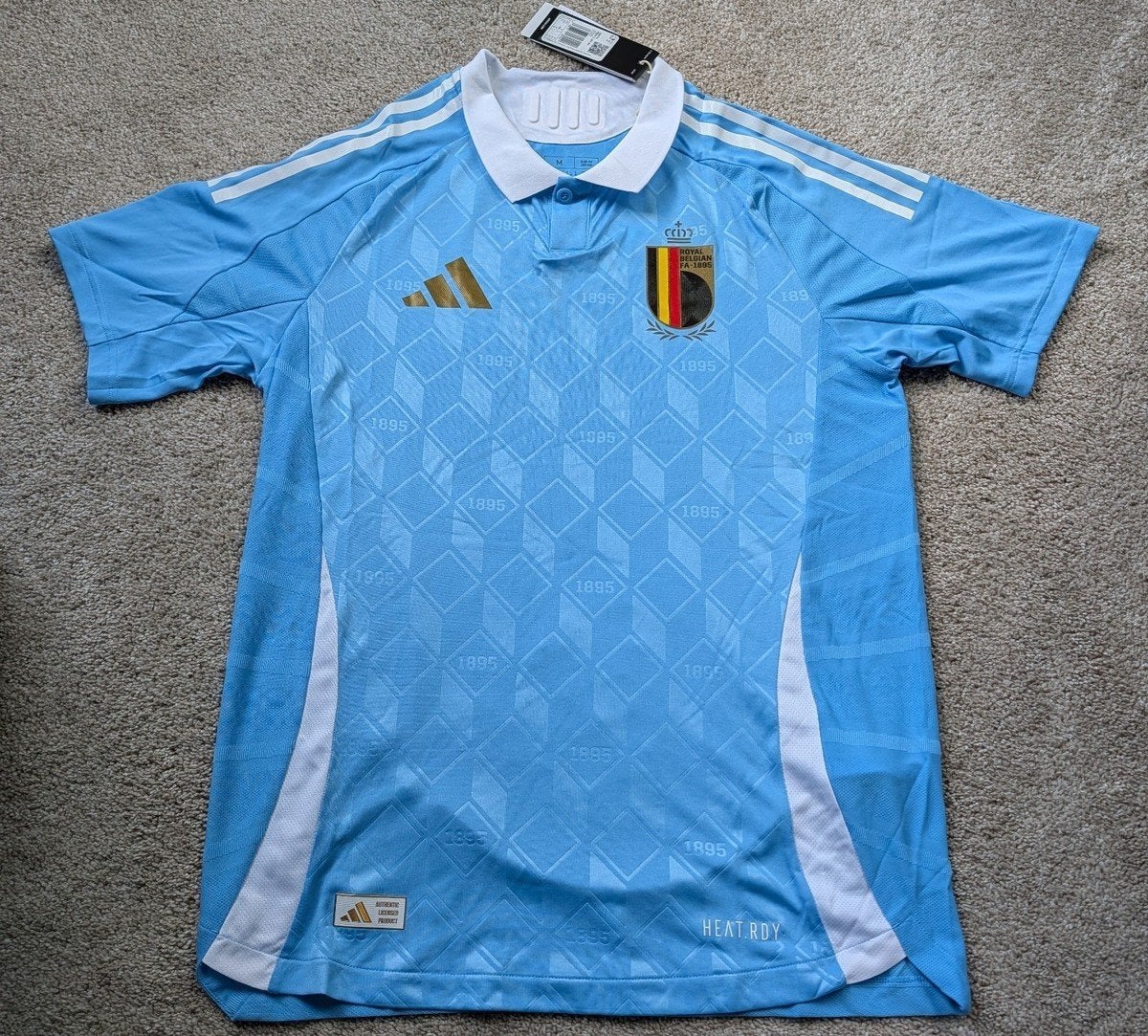 België Voetbal Uitshirt Origineel EK 2024, Ophalen of Verzenden