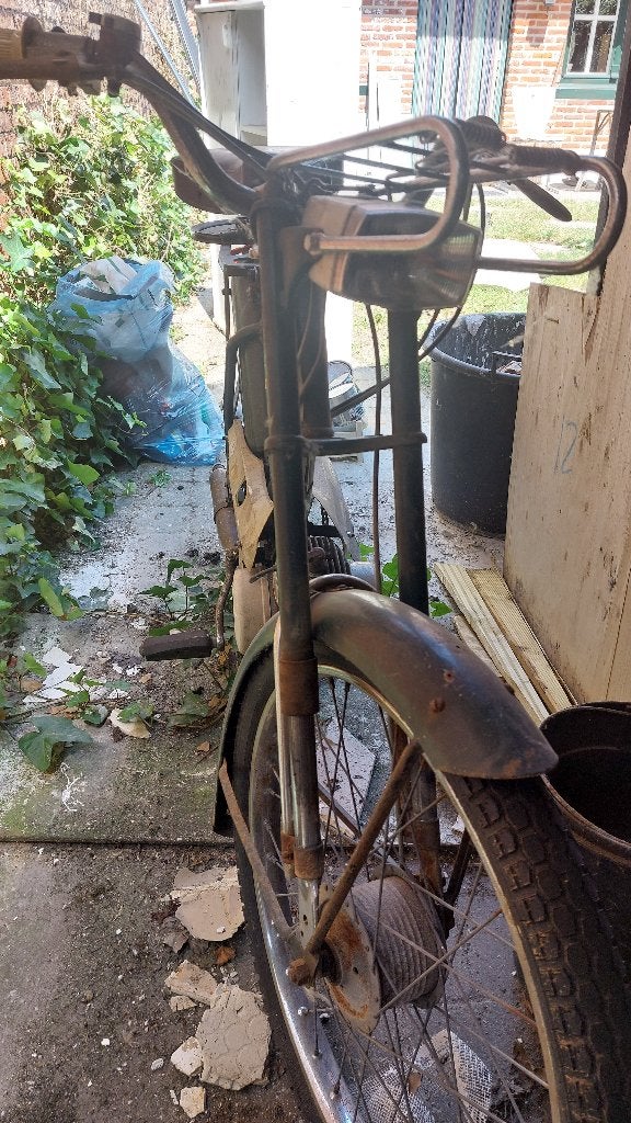 Brommertje Flandria, Fietsen en Brommers, Brommers | Oldtimers, Ophalen, Klasse B (45 km/u), 50 cc