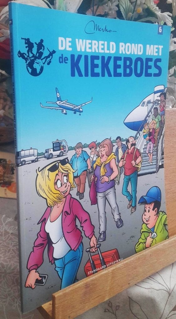 de wereld rond met de Kiekeboes nr 6 Merho, Enlèvement ou Envoi, Une BD, Merho, Comme neuf