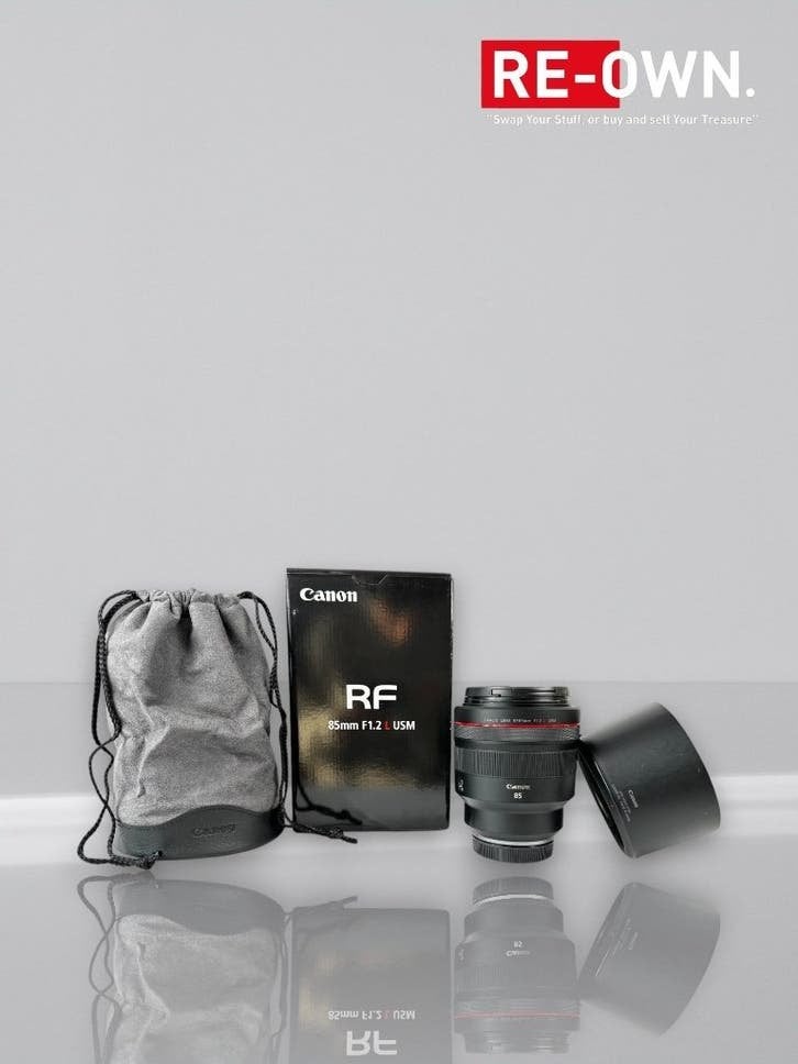 Canon RF 85mm F/1.2L USM | L-Serie | Topstaat | Doos, Canon, 85 mm, Canon, ,