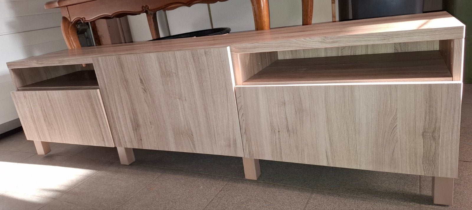 TV-meubel Ikea Besta, Ophalen
