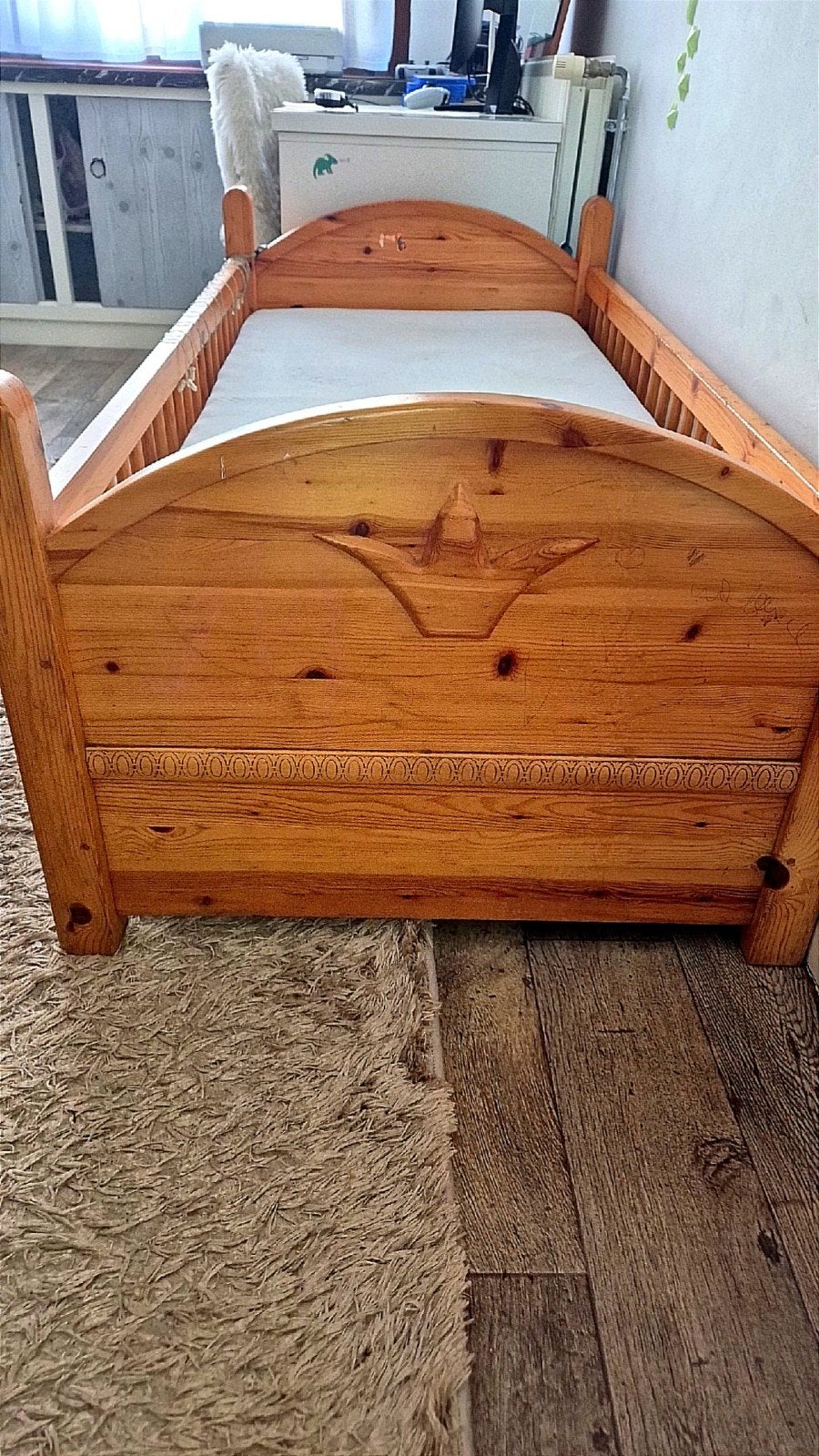 Stevige Kinderbed, Ophalen