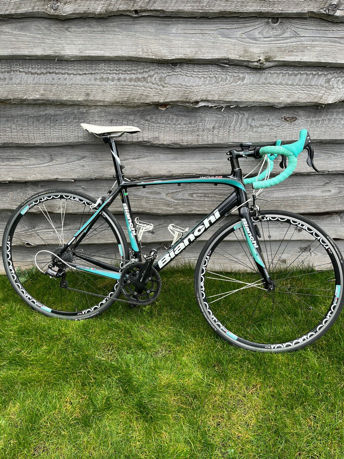 Koersfiets Bianchi, Fietsen en Brommers, Ophalen, Zo goed als nieuw