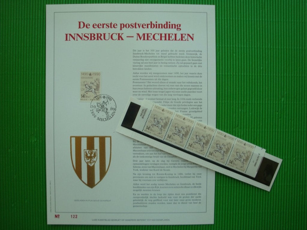 postzegels, Postzegels en Munten, Postzegels | Europa | België, Verzenden, Postfris, Gestempeld