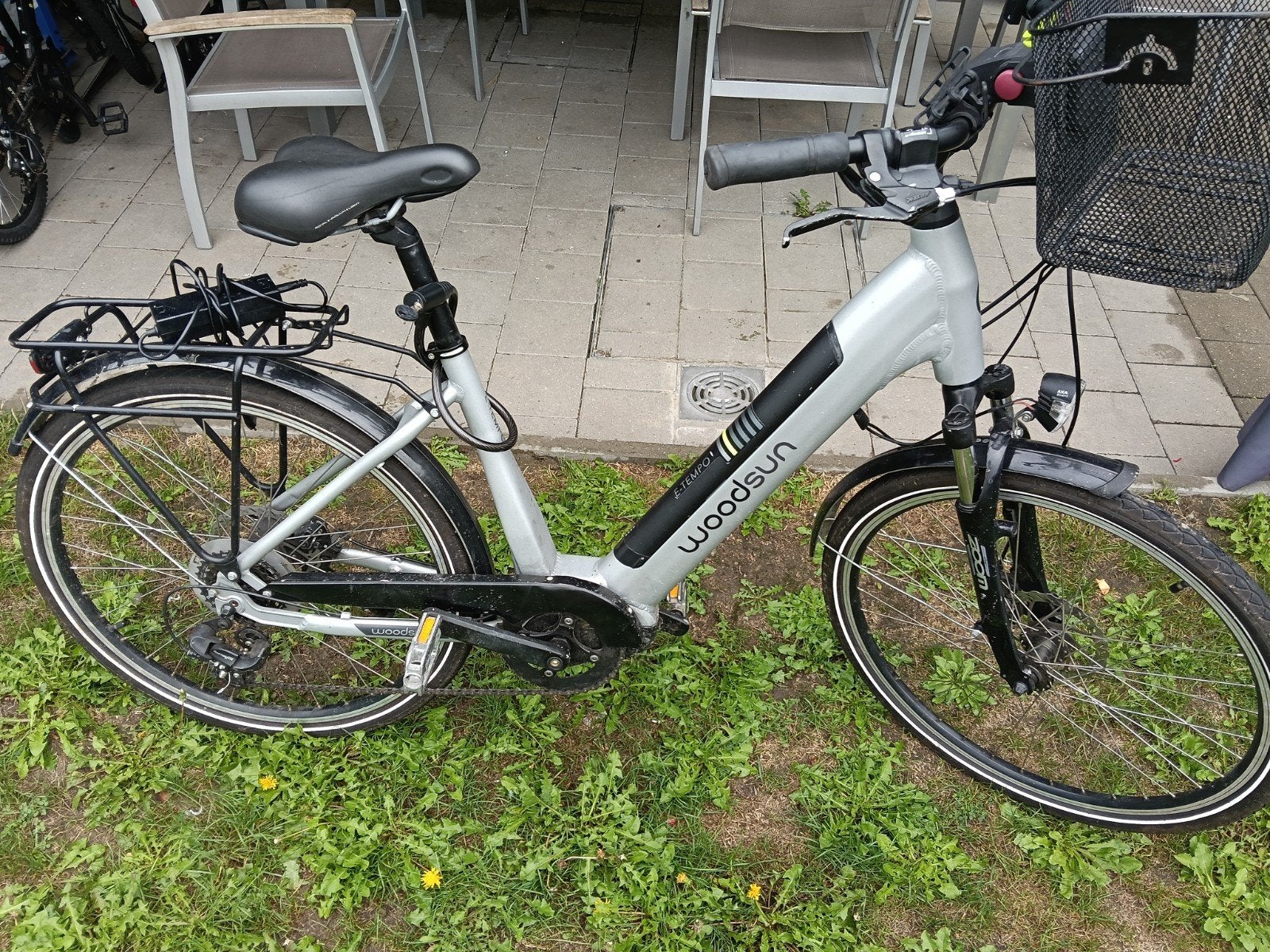 wodsun electrische fietsen 26 inc, Ophalen of Verzenden, Zo goed als nieuw, 30 tot 50 km per accu