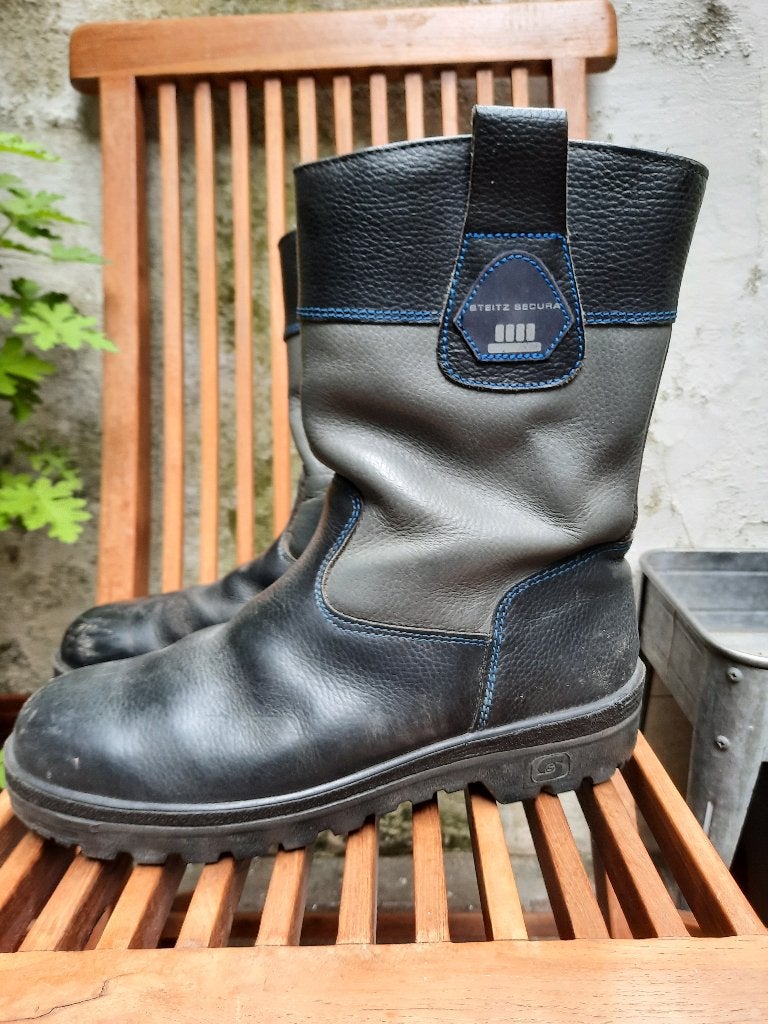 Bottes de sécurité doublées, noires M43 de la marque Steitzz, Vêtements | Hommes, Chaussures, Enlèvement ou Envoi, Chaussures de travail