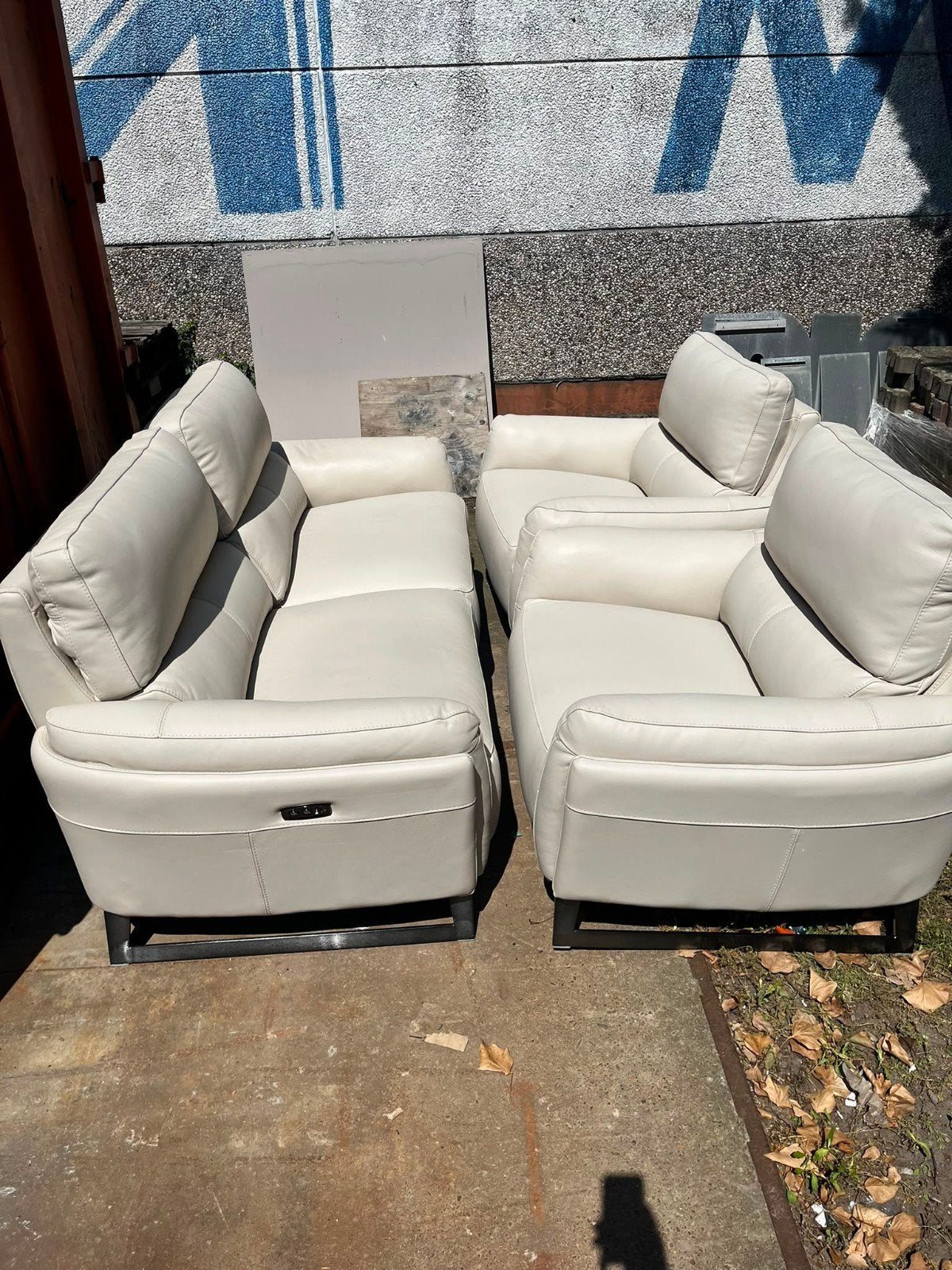 Luxe Sofa (twee relax) met twee zetels, Ophalen, Zo goed als nieuw, Vierpersoons of meer