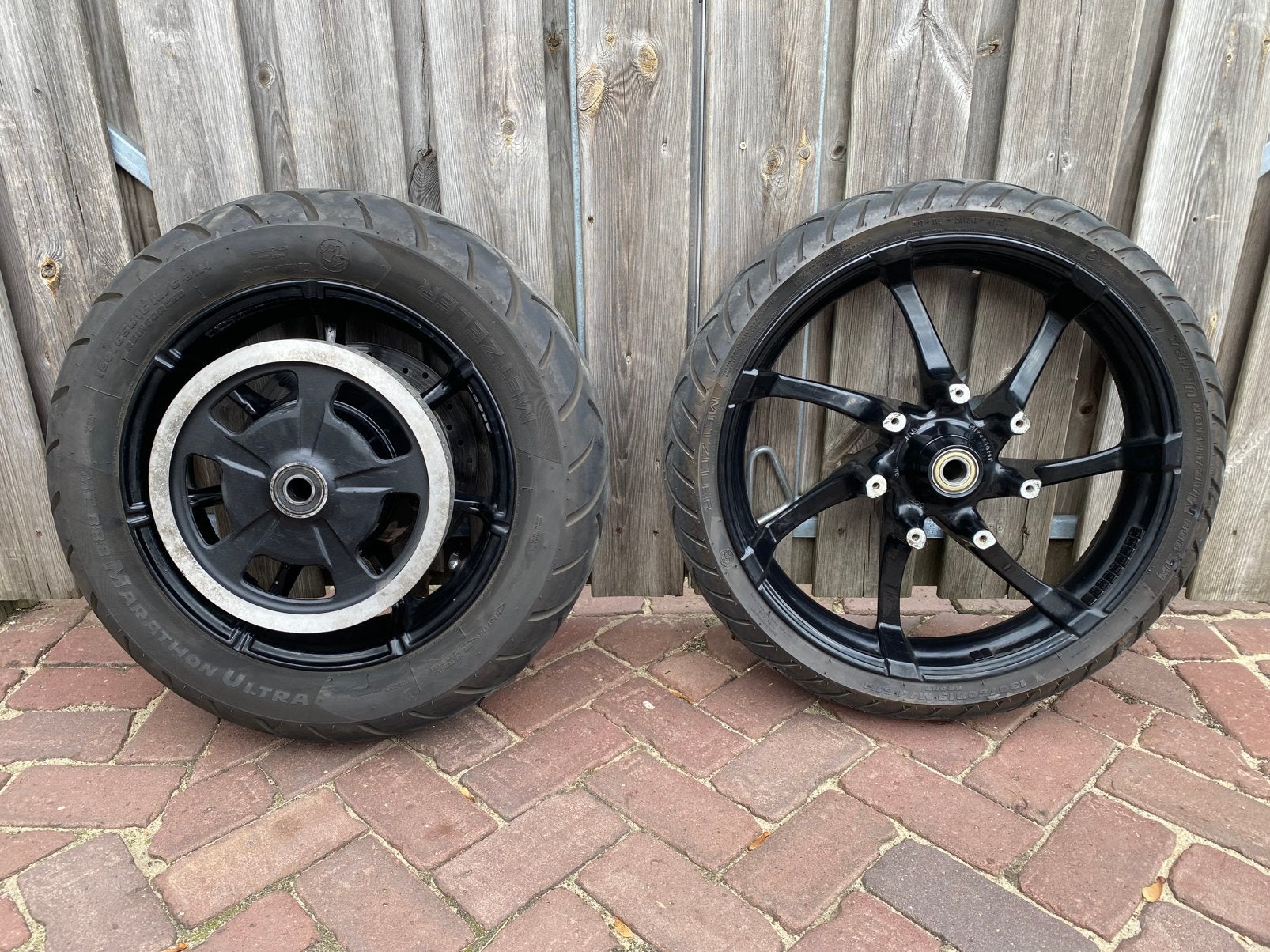 Harley Davidson Touring CVO Agressor wielen, Ophalen