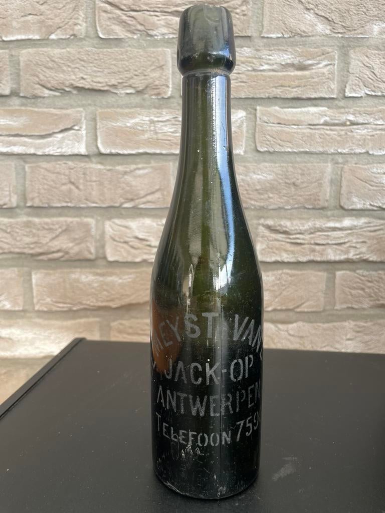 Jack-op fles depot antwerpen, Verzamelen, Biermerken, Ophalen of Verzenden, Gebruikt, Flesje(s)
