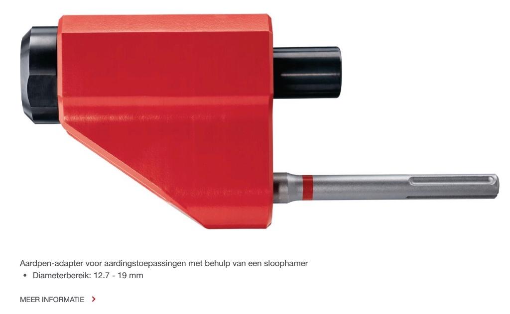 HILTI Aardelektrode drijver HILTI Aardingspen drijver, Ophalen, Gebruikt