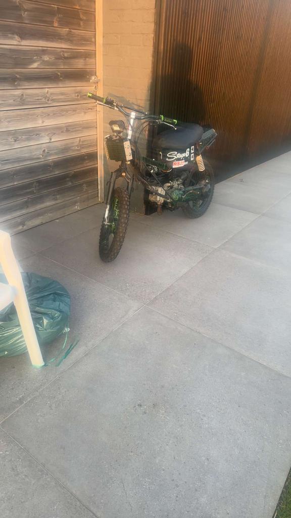 Setup watergekoelde cross wallaroo 70cc mallossi, Ophalen, Zo goed als nieuw