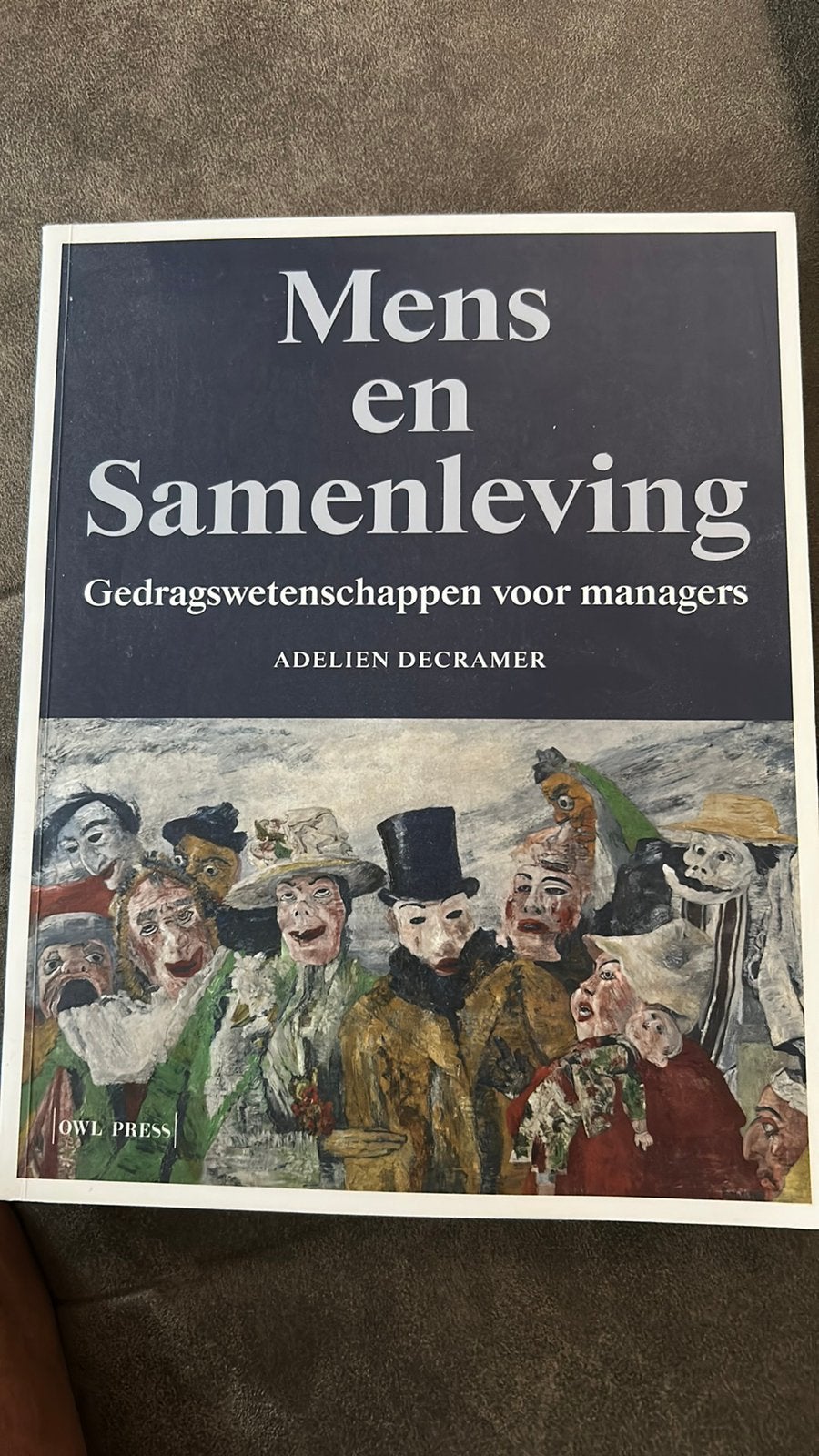 Mens en Samenleving (1ste jaar Handelswetenschappen), Boeken, Ophalen, Zo goed als nieuw