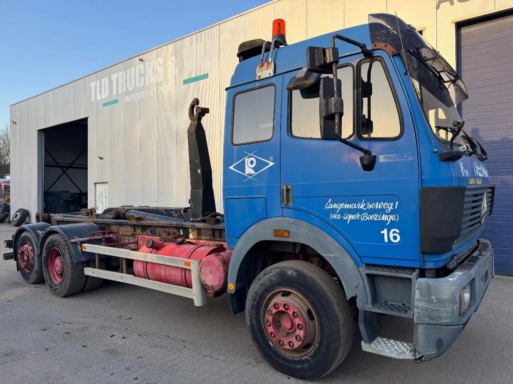 Mercedes-Benz SK *2448 V8-BELGIAN TRUCK-TOPSHAPE* (bj 1994), Auto's, Vrachtwagens, Blauw, Mercedes-Benz, Bedrijf, Te koop