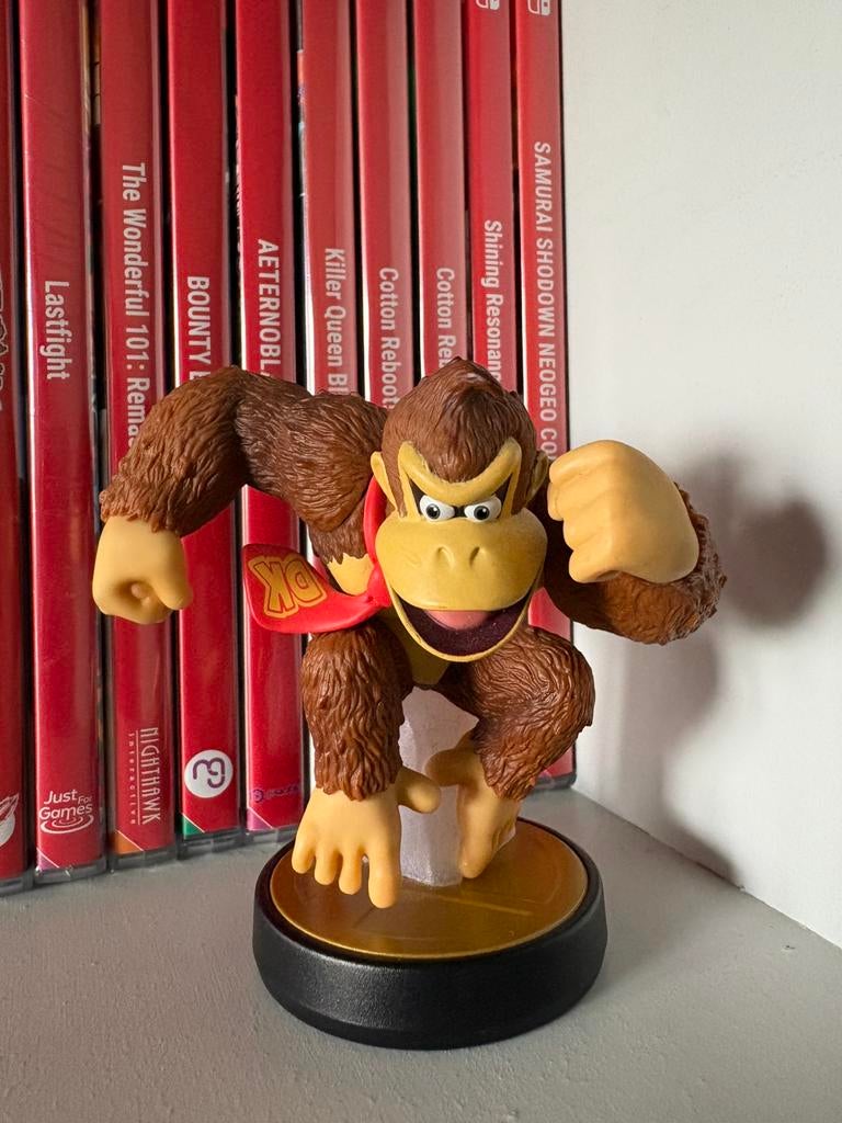 Amiibo Donkey Kong N.4 (Super Smash Bros), Ophalen of Verzenden, Zo goed als nieuw, Wii