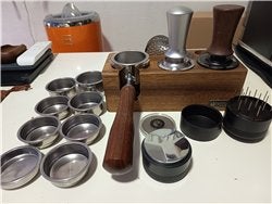Complete 51mm Espresso Upgrade Set voor De'Longhi Dedica, Ophalen of Verzenden, Zo goed als nieuw, Espresso apparaat, Gemalen koffie