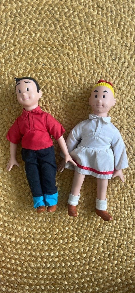 Retro Suske en Wiske knuffel, Verzamelen, Ophalen, Gebruikt