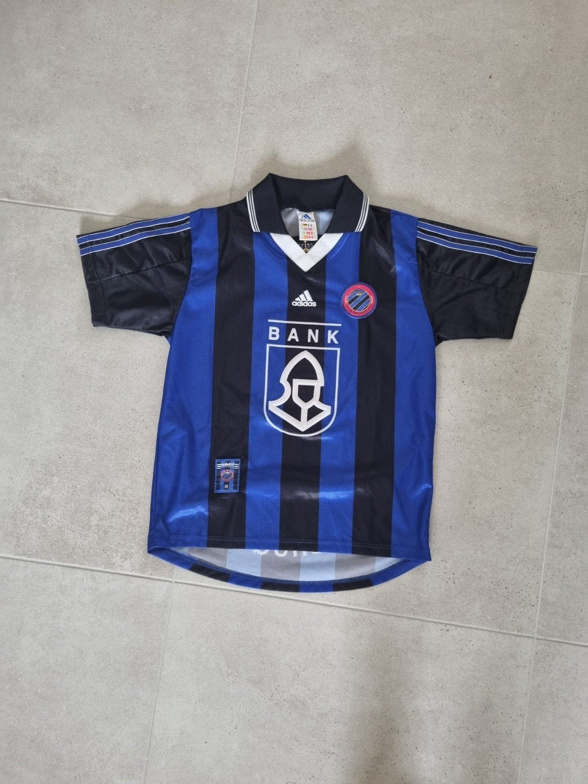 Vintage Club Brugge Adidas shirt – seizoen 1997/98 –maat 164, Ophalen of Verzenden, Gebruikt, Shirt