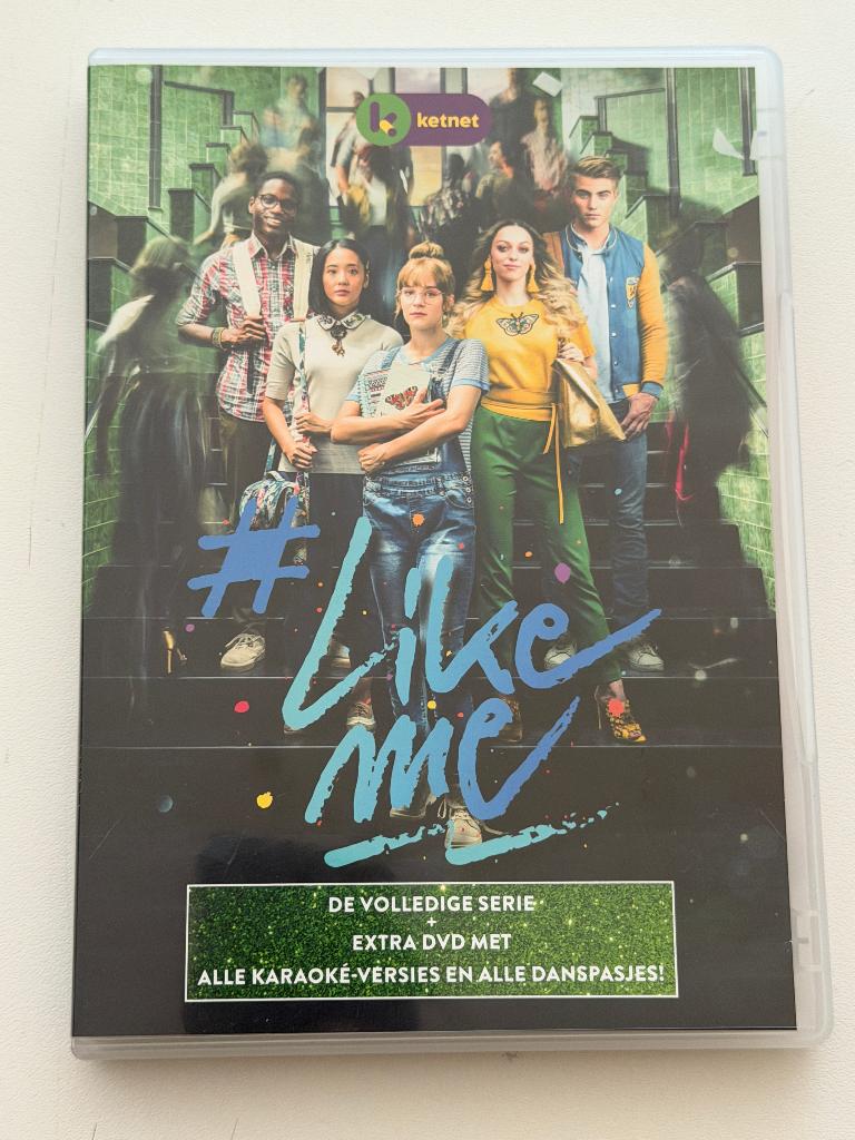 Likeme - Seizoen 1 (DVD), Cd's en Dvd's, Dvd's | Kinderen en Jeugd, Gebruikt, Tv fictie, Overige genres, Boxset, Alle leeftijden