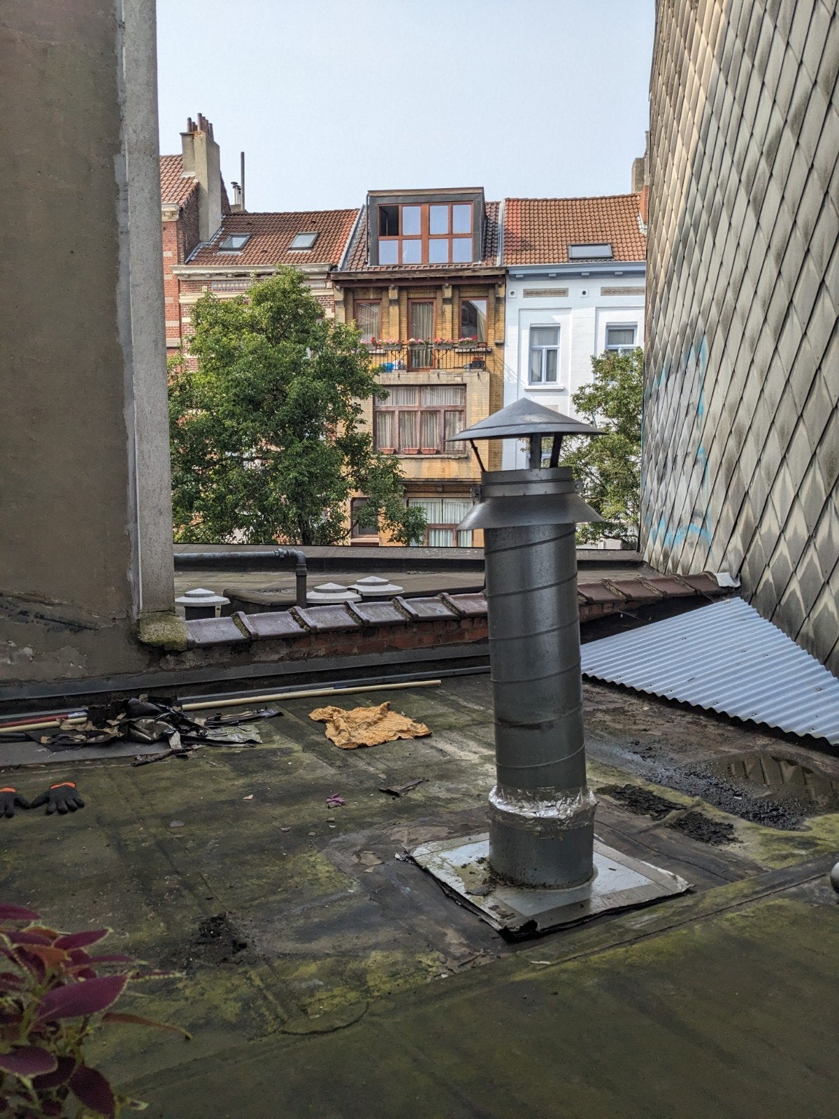 Conduit d'évacuation / tuyau de cheminée grand diamètre Ø 2, Enlèvement, Utilisé, Autres types