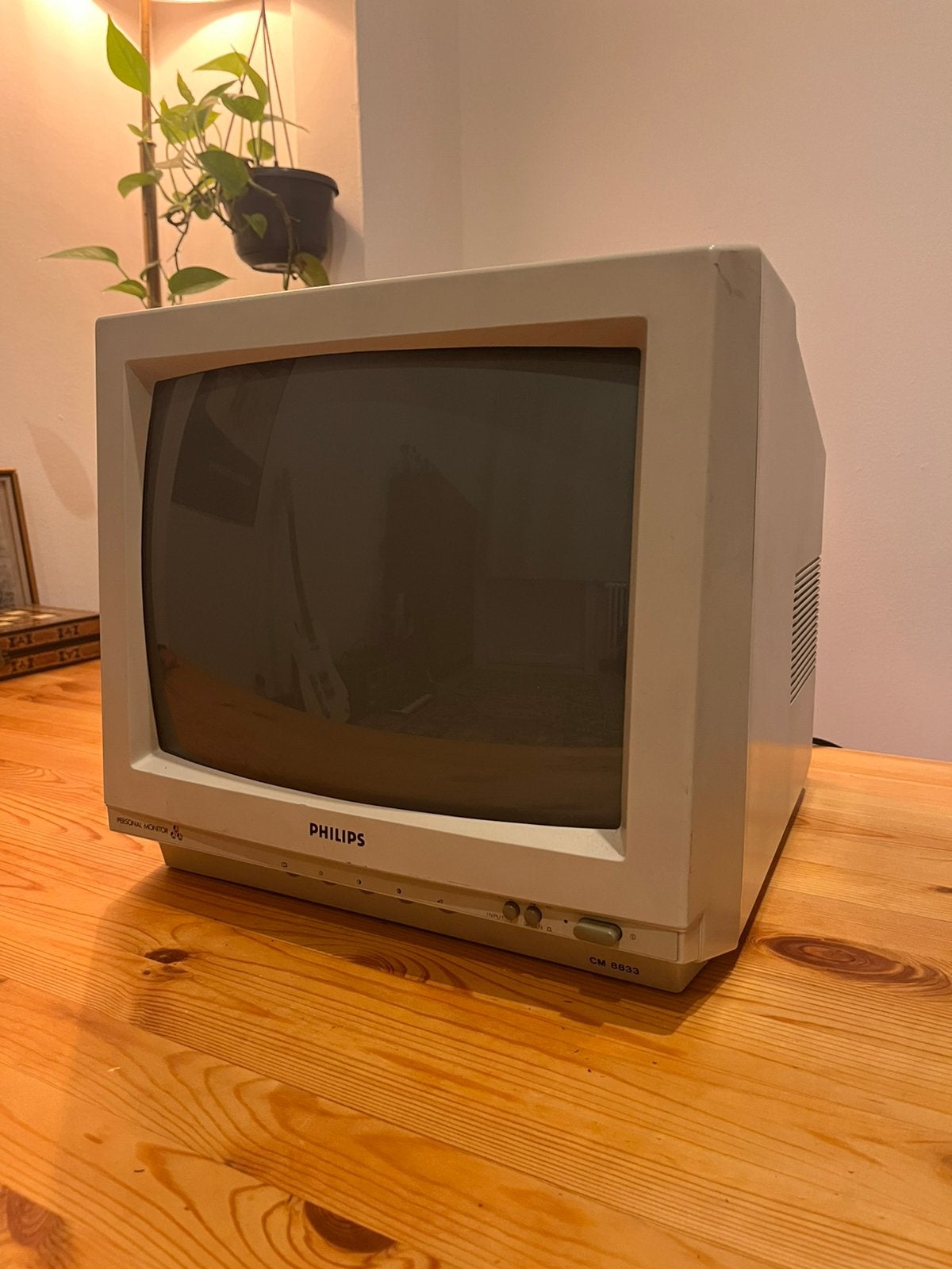 Philips CM8833 CRT vintage monitor 1988, Ophalen, Gebruikt, Gaming