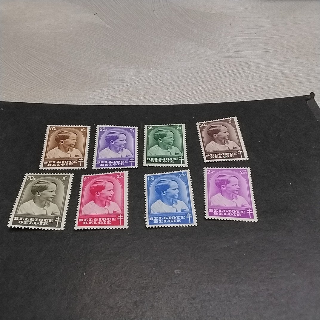 BELGIQUE 438/445 menthe avec cote 30,00€, Enlèvement ou Envoi, Neuf