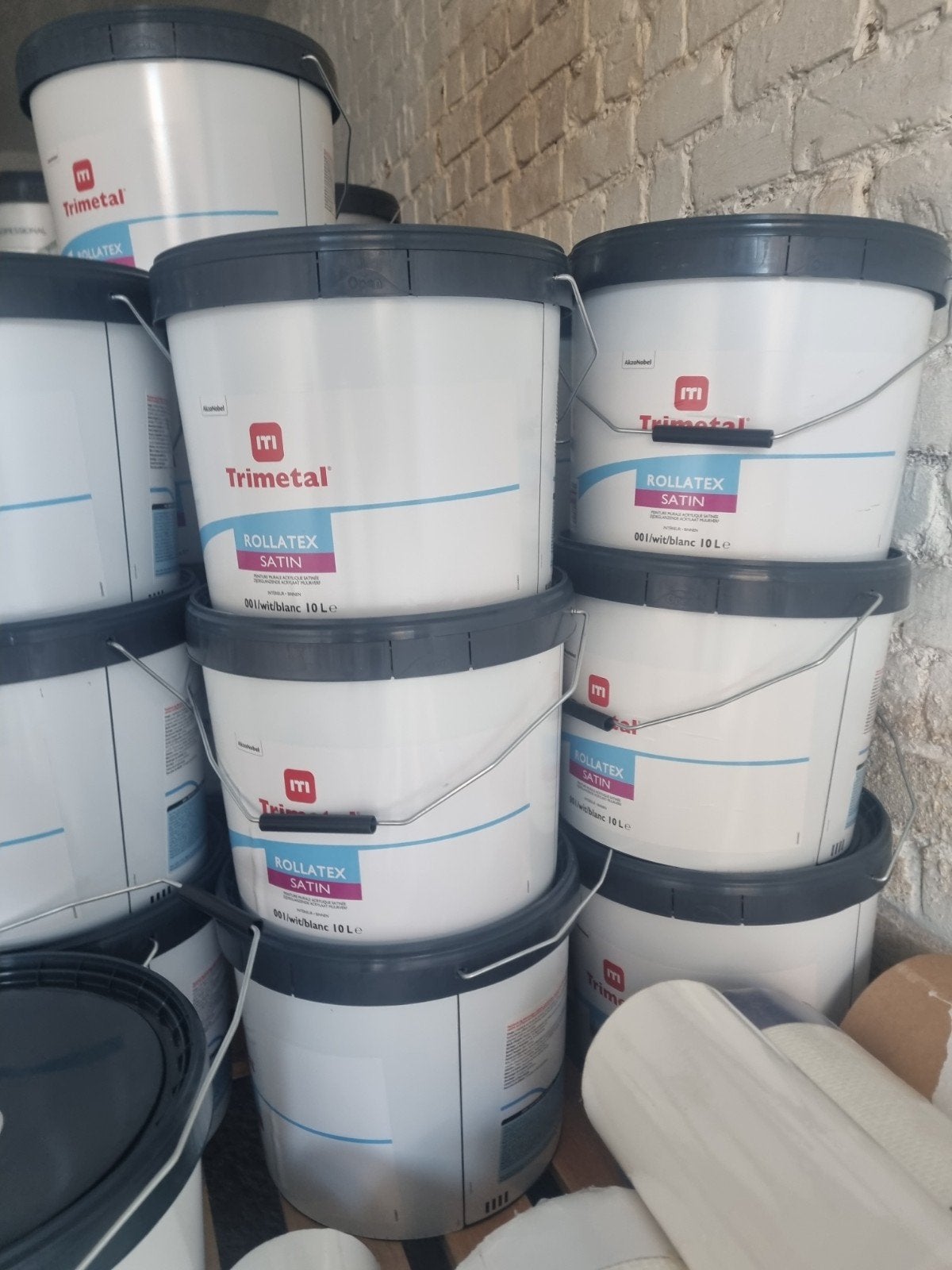 trimetal satiné 10l, Bricolage & Construction, Neuf, 10 à 15 litres, Enlèvement, Peinture