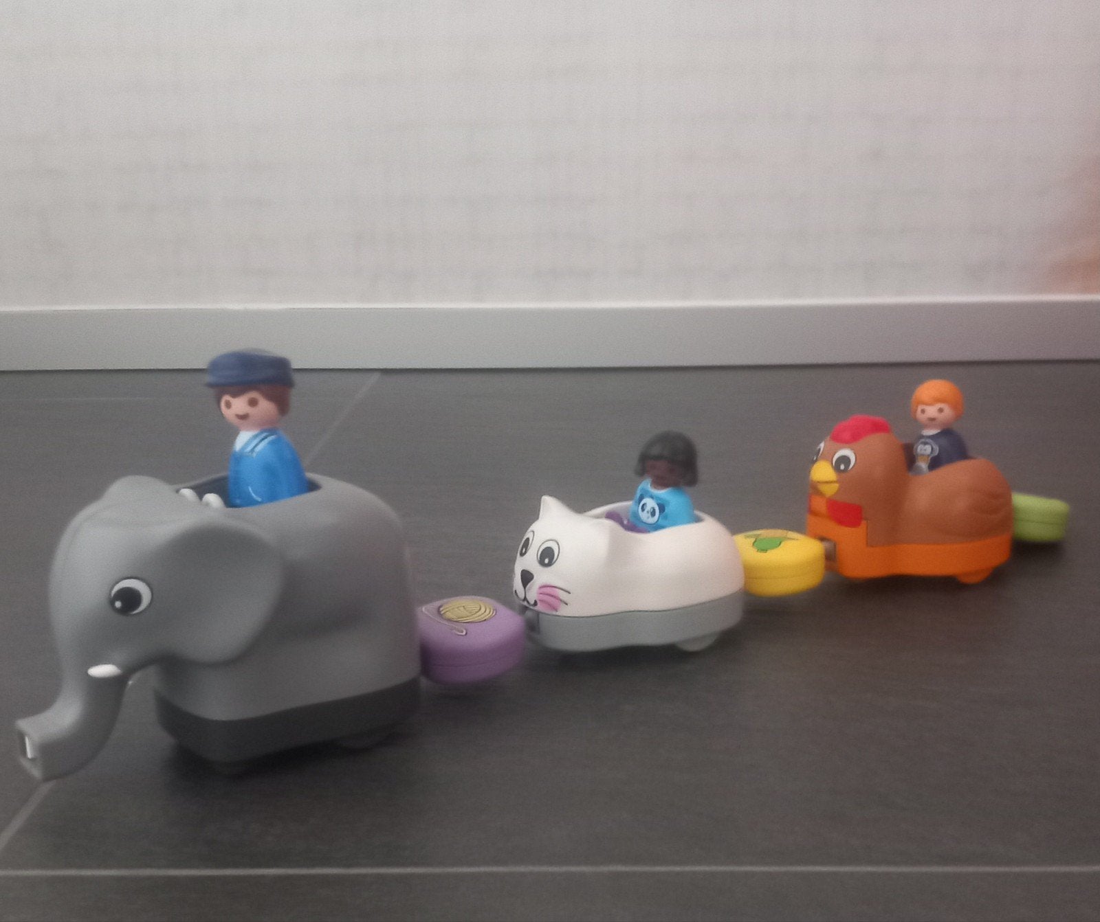 Train pour animaux Playmobil 1.2.3., Enfants & Bébés, Jouets | Playmobil, Enlèvement ou Envoi, 1.2.3, Comme neuf, Kit complet