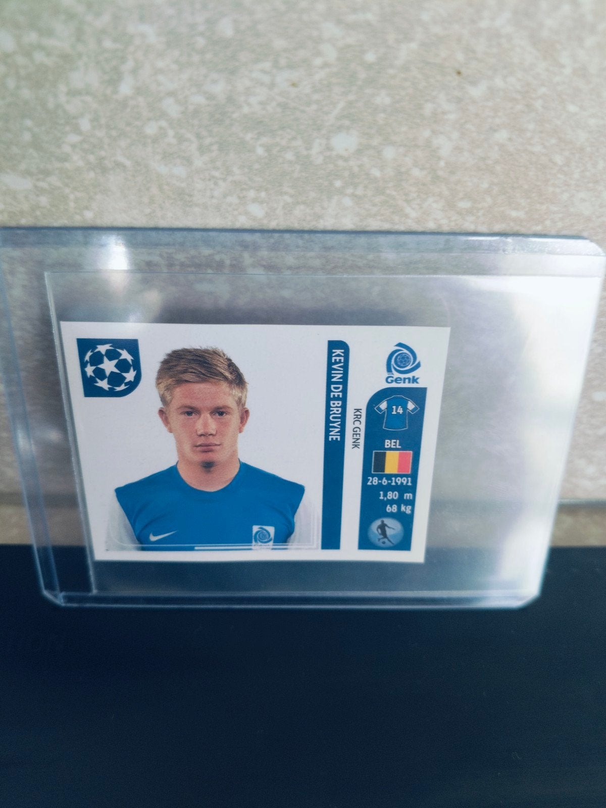 Kevin de Bruyne Rookie sticker KRC Genk, Enlèvement ou Envoi
