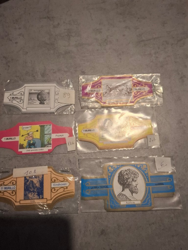 300 tonnes de bracelets à cigares, en tout genre, Collections, Enlèvement ou Envoi, Comme neuf, Bagues de cigare