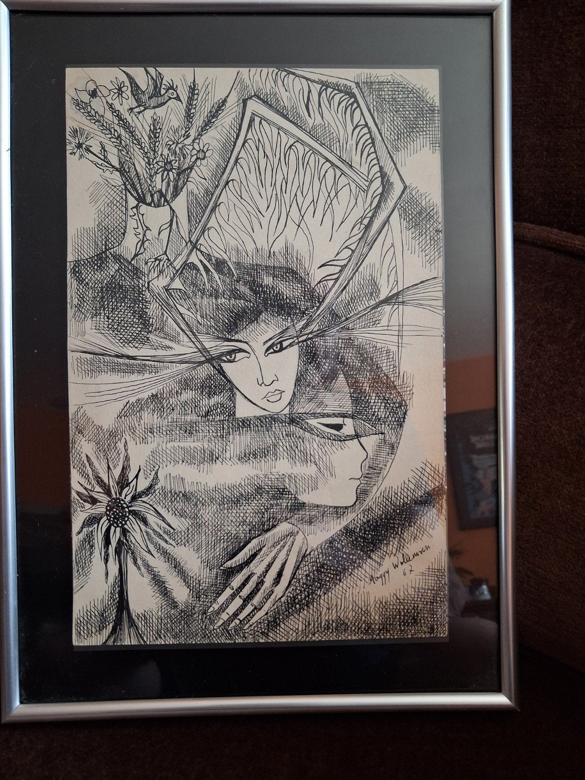 Portrait de femme, Enlèvement