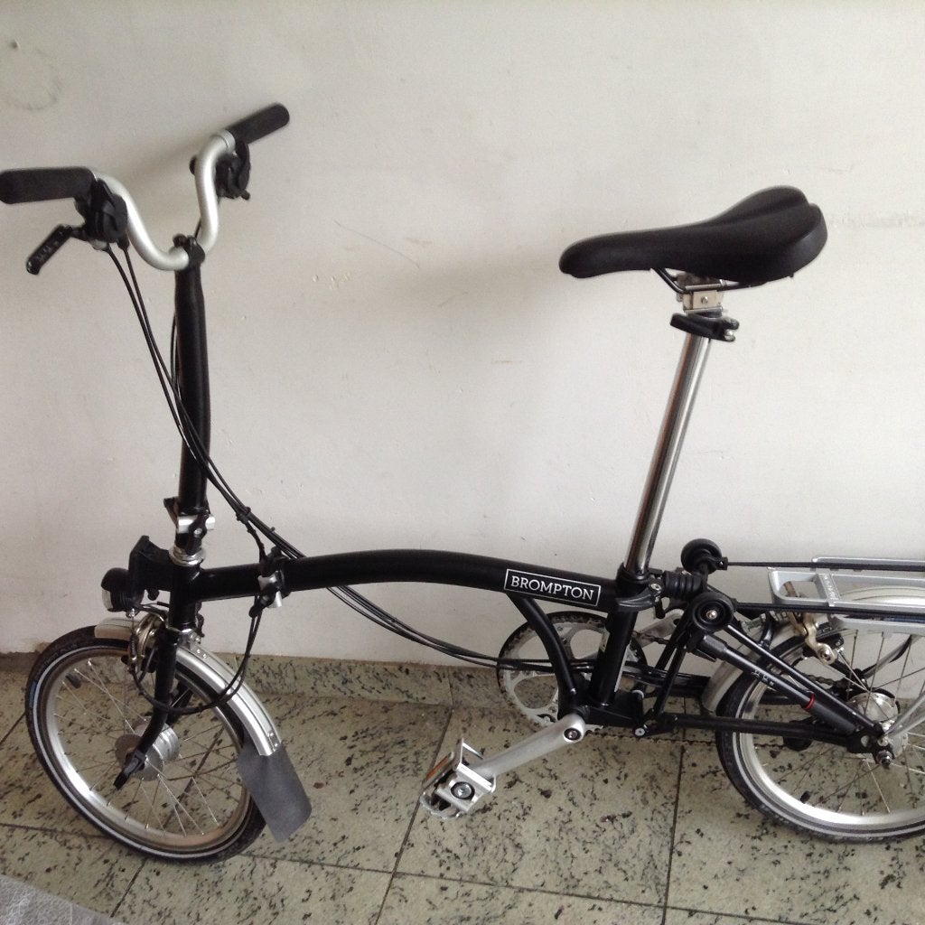 Brompton H6RN, Fietsen en Brommers, Ophalen, Brompton, Velgrem, 14 tot 16 inch