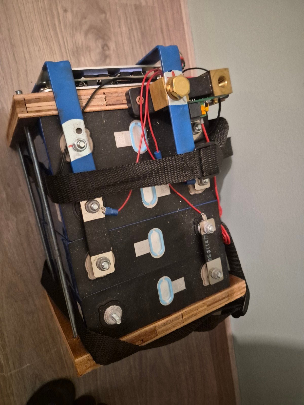 lifepo4 batterij 4*230ah Eve + jk bms, Ophalen, Zo goed als nieuw, Oplaadbaar