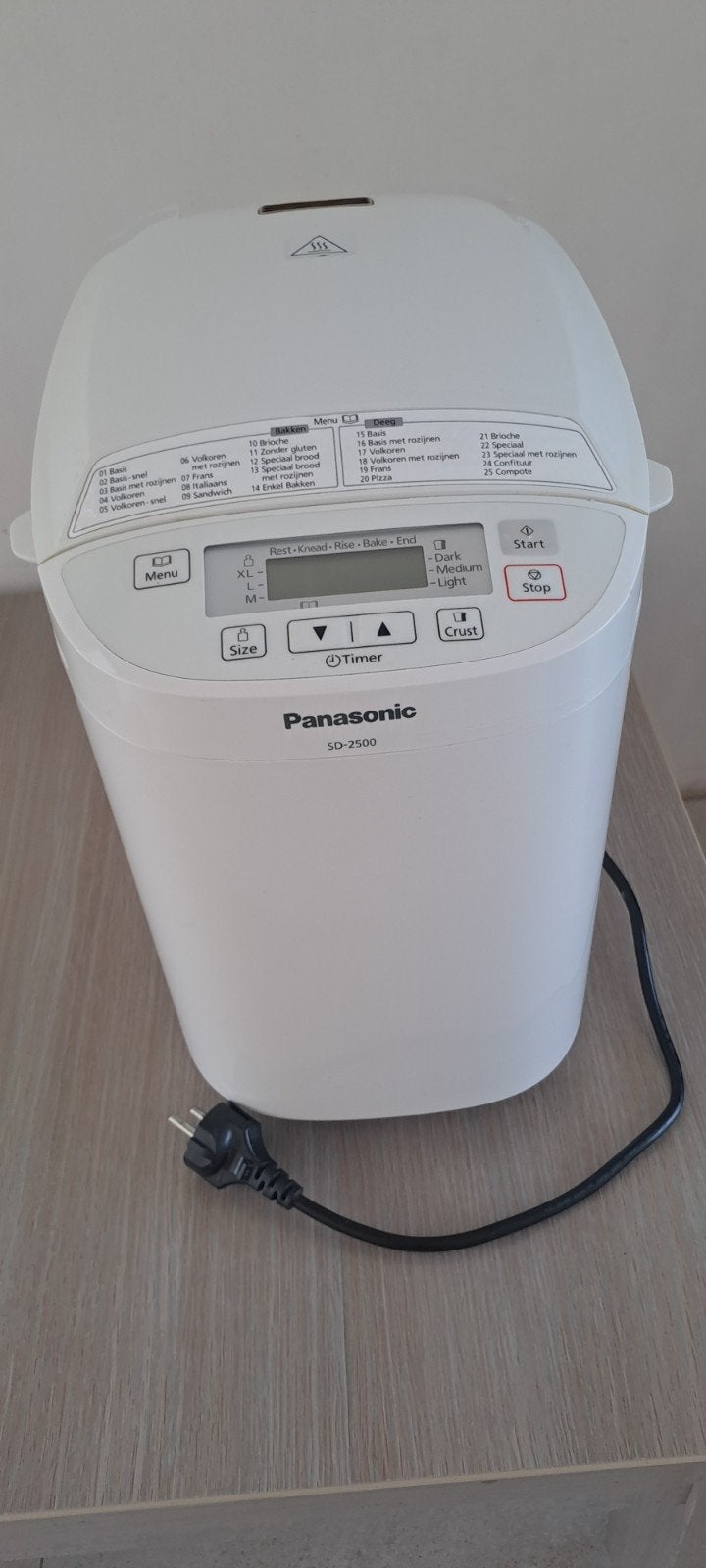 Broodbakmachine Panasonic, Elektronische apparatuur, Broodbakmachines, Ophalen, Gebruikt