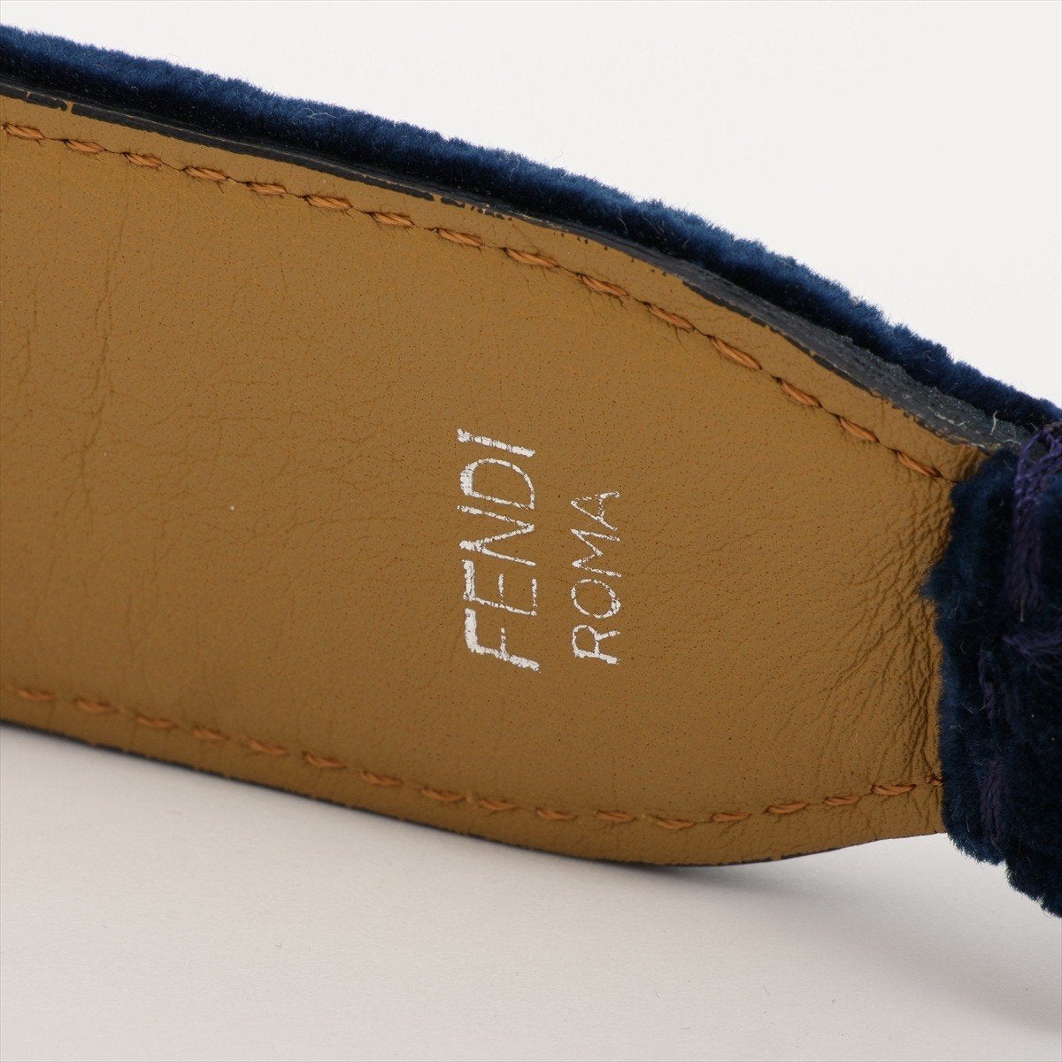 Fendi schouderriem 89cm, Handtassen en Accessoires, Tassen | Schoudertassen, Overige merken, Gebruikt, Blauw, Ophalen of Verzenden