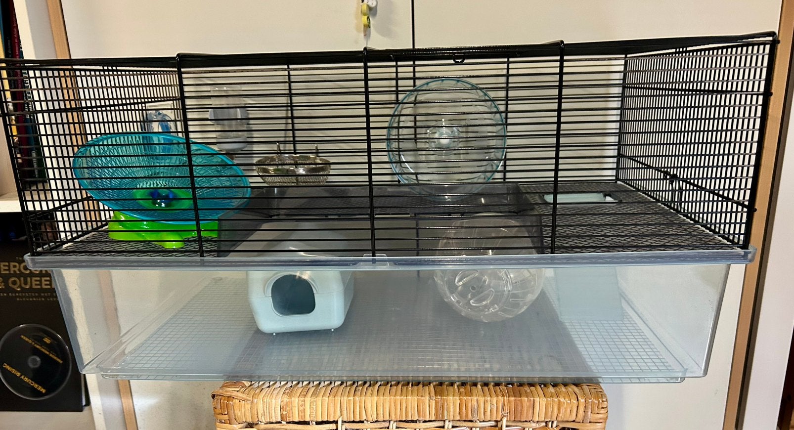 Cage à 2 niveaux pour petit rongeur, Enlèvement, Comme neuf, Cage