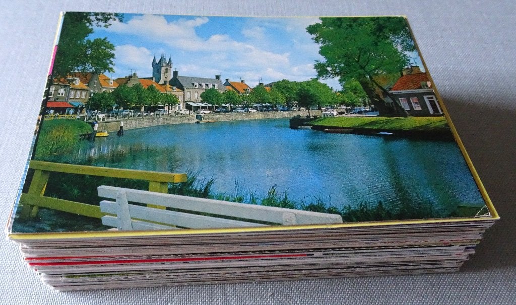 100 POSTKAARTEN VAN NEDERLAND, Collections, Cartes postales | Pays-Bas, Enlèvement ou Envoi, Affranchie